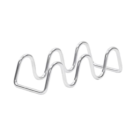 Tablecraft TableCraft Taco Taxi Silver Stainless Steel Taco Holder TRW23